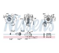 Turbocompresseur NISSENS 93247