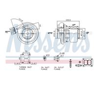 Turbocompresseur NISSENS 93681
