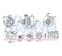 Turbocompresseur NISSENS 93697