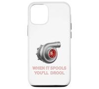 Turbocompresseur Quand il Bobine, Vous bave pour Les Gars de Voiture Turbo Coque pour iPhone 12/12 Pro