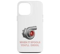 Turbocompresseur Quand il Bobine, Vous bave pour Les Gars de Voiture Turbo Coque pour iPhone 13 Pro Max