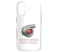 Turbocompresseur Quand il Bobine, Vous bave pour Les Gars de Voiture Turbo Coque pour iPhone 17