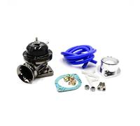 Turbocompresseur Soupape De Décharge Turbocompresseur Automobile Type RS Régulateur Pression Carburant Universelle En Alliage D'aluminium Actionneur turbocompresseur(Blue)