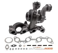 Turbocompresseur Turbo GT1749V pour VW Golf V 2.0 TDI 2003-2008 avec R4 4 Valve Euro 4 Engine