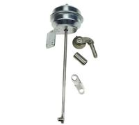 Turbocompresseurs auto Pour A3 Q3 TT 2008-2013 Turbocompresseur | Kit de reconstruction clapet hochet soupape décharge + actionneur 06J145701N métal argent(Repair Actuator)