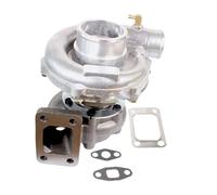 Turbocompression automobile Turbocompresseur T3T4 Hybrid T04E 63 AR pour Turbine 5 Bolt Flange pour Turbo RacingM avec roue à billets