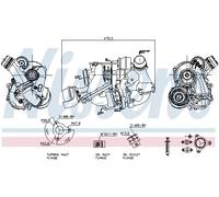 Turbolateur Pour Mercedes-Benz Sprinter 35-T Kasten 906 316 CDI C-Klasse