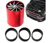 Turbonateur d'air pour voiture, turbocompresseur d'admission de turbine | Turbo pièces turbocompresseur d'air d'admission | Turbocompresseur de moteur à double ventilateur de remplacement automobile e