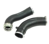 TURBORURY Compatible/remplacement pour tuyau de refroidissement intermédiaire Turbo BMW 3 E46 318 d M47 D20 (204D4) E46 320 d M47 D20 (204D4) 11617799397 1161-7799397 11617791393 1161-7791393