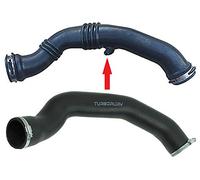 TURBORURY Compatible/remplacement pour tuyau de refroidissement intermédiaire Turbo Ford Focus II Focus C-MAX C-Max Cabriolet 2.0 TDCI 136 HP 1337785 3M51-6C646-UD 3M516C646UD