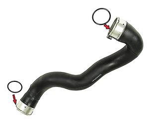 TURBORURY Kit de remplacement de joint de tuyau d'intercooler compatible avec Opel Astra J 1.7 CDTI Renforcé Kevlar Très durable résistant à la pression d'huile hautes températures