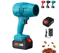 Turbosweep Cordless Power Blower, Cordless Turbo Super Power Air Duster, Portable Handheld Dust Cleaner Leaf Blowers for Yard/Patio/Car Cleaning (Blue)