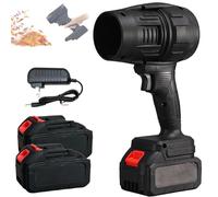 TurboSweep Cordless Power Blower-Dual Battery Multi-Purpose Cleaner,38000RPM Cordless Turbo Super Power Air Duster,Portable Dust Cleaner for Home Cleaning Leaf Blowing,Car,Garden,Corner Dust Cleaning