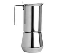TurboTronic Cafetière Espresso ILSA Turbo Express, Acier Inoxydable 18/10, 3 Tasses
