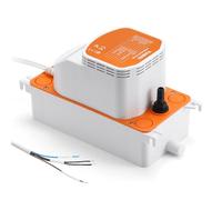 TURBRO Pompe à condensation 100-240 V, 454 L/h, 25W, 7,9 m, pour HVAC, avec tuyauterie de 6,1 m, compatible avec climatiseur, déshumidificateur, fourneau, générateur de glace, CP450