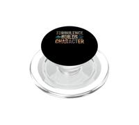 Turbulence Builds Character Air Travel Resilience - PopSockets PopGrip pour MagSafe