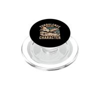 Turbulence Builds Character Air Travel Resilience - PopSockets PopGrip pour MagSafe