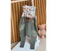 Petit Béguin - Turbulette d'été en gaze de coton avec pieds retroussables Dumbea