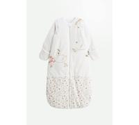 Turbulette d'hiver en velours avec manches amovibles et jambes séparables perle ecru 18/36M