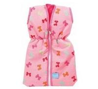 Turbulette lief rose imprime 29x44x4,5cm pour poupee - sac de couchage - accessoire lit poupon Rose G
