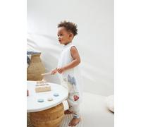 Petit Béguin - Turbulette TOG 2 en gaze de coton avec pieds retroussables Sian