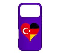 Turc Allemand ou Expatrié Turc Un Drapeau Allemagne Turquie Coque pour iPhone 17 Pro