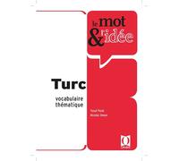 Turc - Vocabulaire thématique - Yusuf Polat - Ophrys - broché - Méthode de langue
