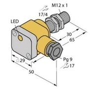Turck Capteur inductif affleurant NAMUR BI2-G12SK-Y1X