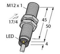Turck Capteur Inductif Affleurant Pnp, Fermeture Bi4-M12-Ap6x C255802