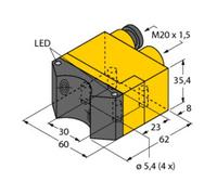 turck Turck Capteur inductif Ni4-DSU35TC-2AP4X2 Quantité:1