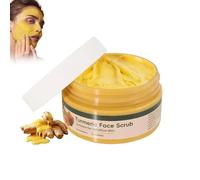 Turcuma exfoliant la crème à broussailles pour le visage, Face Exfoliator Scurpor pour exfolier le corps, nourrir douceur la peau, nettoyage en profondeur, efface les points noirs (1pc)