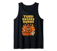 Turd Degree Burns Funny Spicy Food, Sauce piquante et Piment jalapenos Débardeur