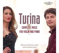Turina – Œuvres complètes pour violon et piano – CD
