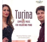 Turina: Complete Music for Violin and Piano