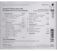 Turina: Complete Piano Trios Trio Parnassus