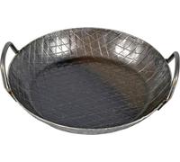 Turk Servierpfanne schmiedeeisern mit 2 Griffen und extra hohem Rand Ø28cm sc...