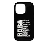 Turk Baba Fête des Pères - Meilleur Père Turc & Maître du Barbecue Coque pour iPhone 13 Pro