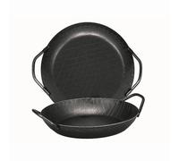 TURK Fer Forgé Casserole Profonde 28cm 2 Poignées Restaurant Gastronomie Cuisine