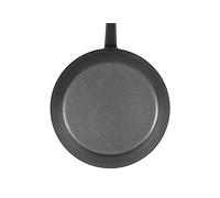 Turk Servierpfanne schmiedeeisern Ø24cm mit gebogenem Stiel und hohem Rand sc...