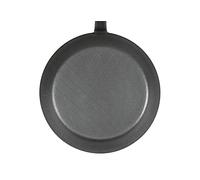 Turk Servierpfanne schmiedeeisern Ø28cm mit gebogenem Stiel und hohem Rand sc...