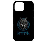 Turk Style - Bozkurt (Loup) Ornement Göktürk Design Coque pour iPhone 16 Pro Max