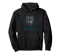 Turk Style - Bozkurt (loup) Ornement Göktürk Design Sweat à Capuche