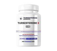 Turkesterone Max 50% Complexe avec HydroPerine™ - 60 Gélules (600mg) - Turkesterone Europe®