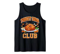 Turkey Coma Club Funny Sleeping Thanksgiving Graphique Débardeur