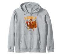 Turkey F-Caw-F Fcawf Funny Thanksgiving Adult Humor Sweat à Capuche