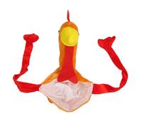 Turkey Hat Thanksgiving Hat Roasted Turkey Hat Lightweight Comfortable Soft Durable Polyester Bright Colors Funny Turkey Shape Perfect for Thanksgiving Party Cosplay Holiday Home