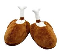Turkey Leg Plushie Toy, Soft Thanksgiving Turkey Leg Slippers Plush Doll, Skin-friendly Turkey Leg Sofa Ornaments for Home, Hotel, School Decor, Turkey Leg Plush Doll, Soft Thanksgiving Turkey