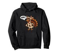 Turkey Moo Vache Humoristique Thanksgiving Homme Femme Meme Sweat à Capuche