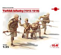 ICM Kit de figurines 35700 – Infanterie turque 1915-1918 – 1:35 – 4 figurines – Neuf