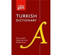 Turkish Gem Dictionary by Collins Dictionaries Unknown (Auteur)